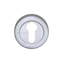 Heritage Brass Euro Profile Cylinder Escutcheon Round - V4020