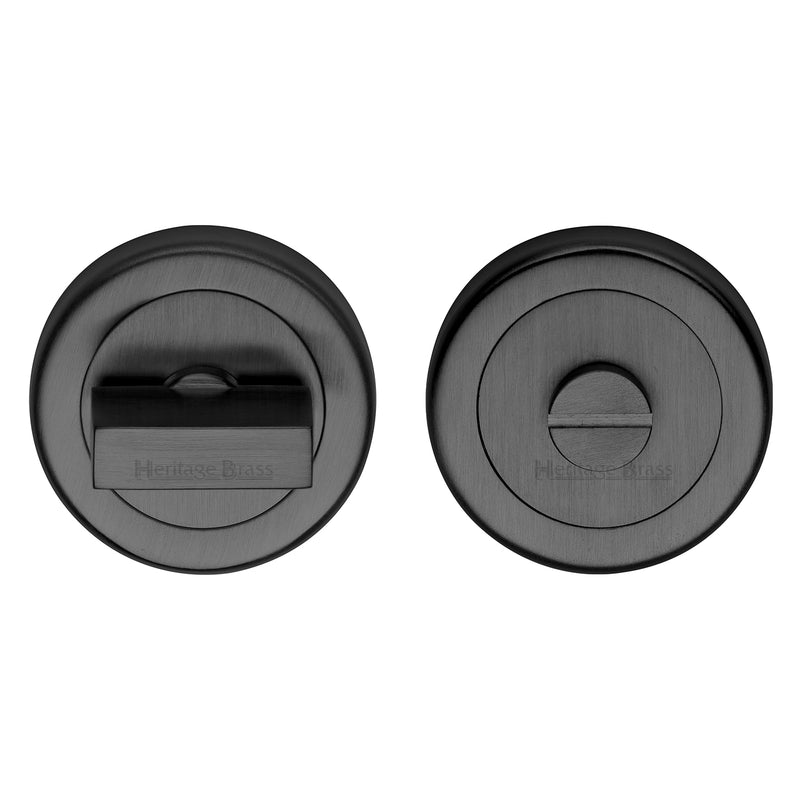 Heritage Brass Round Bathroom Turn & Release - V4035