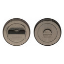 Heritage Brass Round Bathroom Turn & Release - V4035