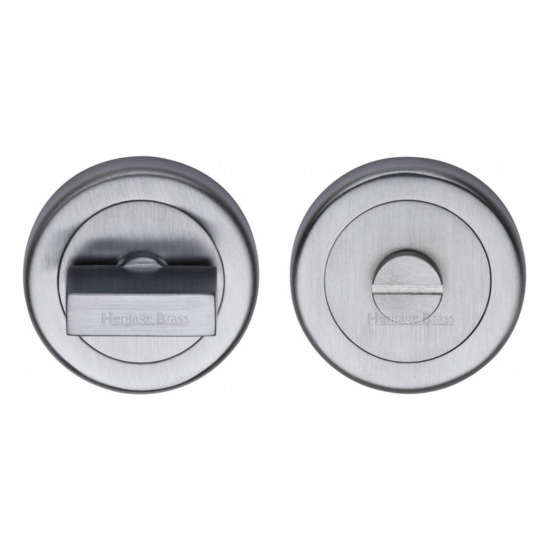 Heritage Brass Round Bathroom Turn & Release - V4035