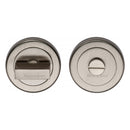 Heritage Brass Round Bathroom Turn & Release - V4035