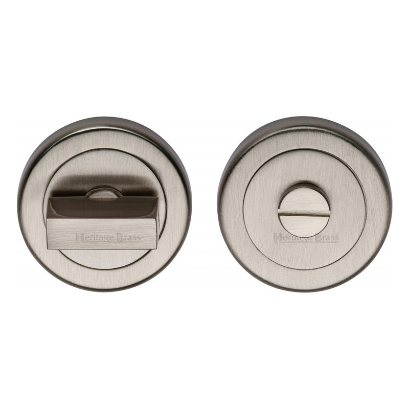 Heritage Brass Round Bathroom Turn & Release - V4035
