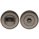 Heritage Brass Round Bathroom Turn & Release - V4040