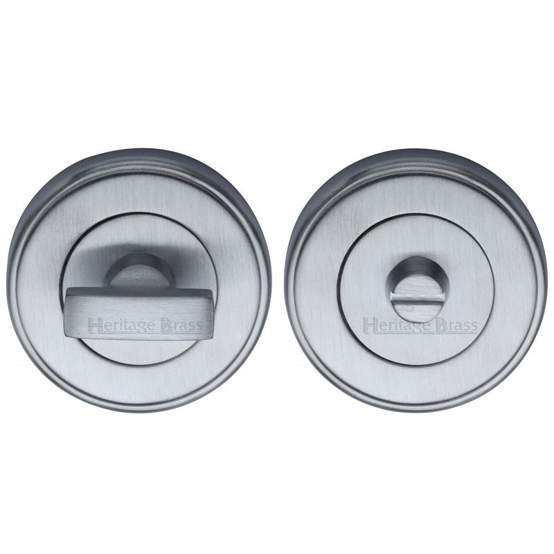 Heritage Brass Round Bathroom Turn & Release - V4040