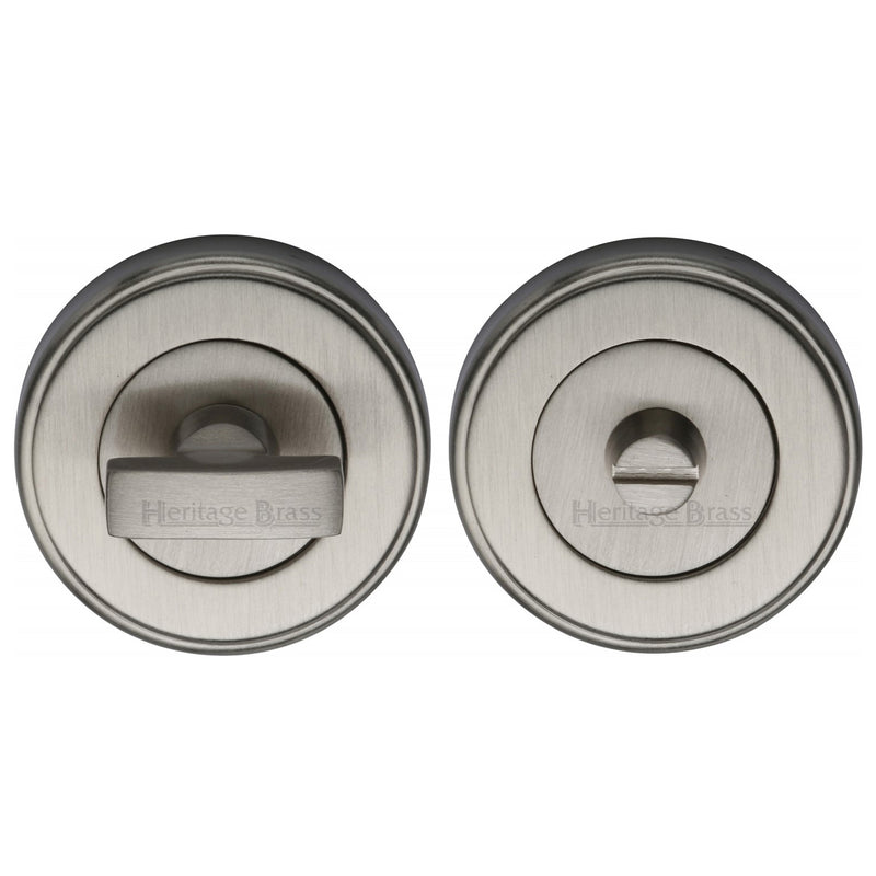 Heritage Brass Round Bathroom Turn & Release - V4040