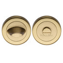 Heritage Brass Round Bathroom Turn & Release - V4043