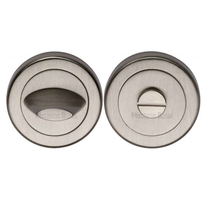 Heritage Brass Round Bathroom Turn & Release - V4043