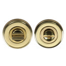 Heritage Brass Round Bathroom Turn & Release - V4045