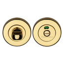 Heritage Brass Indicator Bathroom Turn & Release - V4046