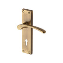 Heritage Brass Sophia Door Handle on Plate