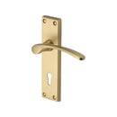 Heritage Brass Sophia Door Handle on Plate