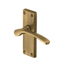 Heritage Brass Sophia Short Door Handle on Plate