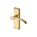 Heritage Brass Sophia Short Door Handle on Plate