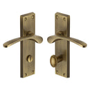 Heritage Brass Sophia Door Handle on Plate