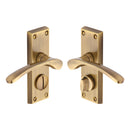 Heritage Brass Sophia Short Door Handle on Plate