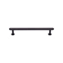 Heritage Brass Step Cabinet Pull Handle with Rose