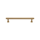 Heritage Brass Step Cabinet Pull Handle with Rose