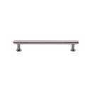 Heritage Brass Step Cabinet Pull Handle with Rose