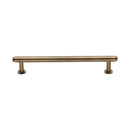Heritage Brass Step Cabinet Pull Handle with Rose