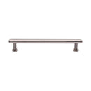 Heritage Brass Step Cabinet Pull Handle with Rose