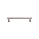Heritage Brass Step Cabinet Pull Handle with Rose