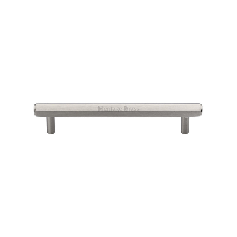 Heritage Brass Hexagon Profile Cabinet Pull Handle
