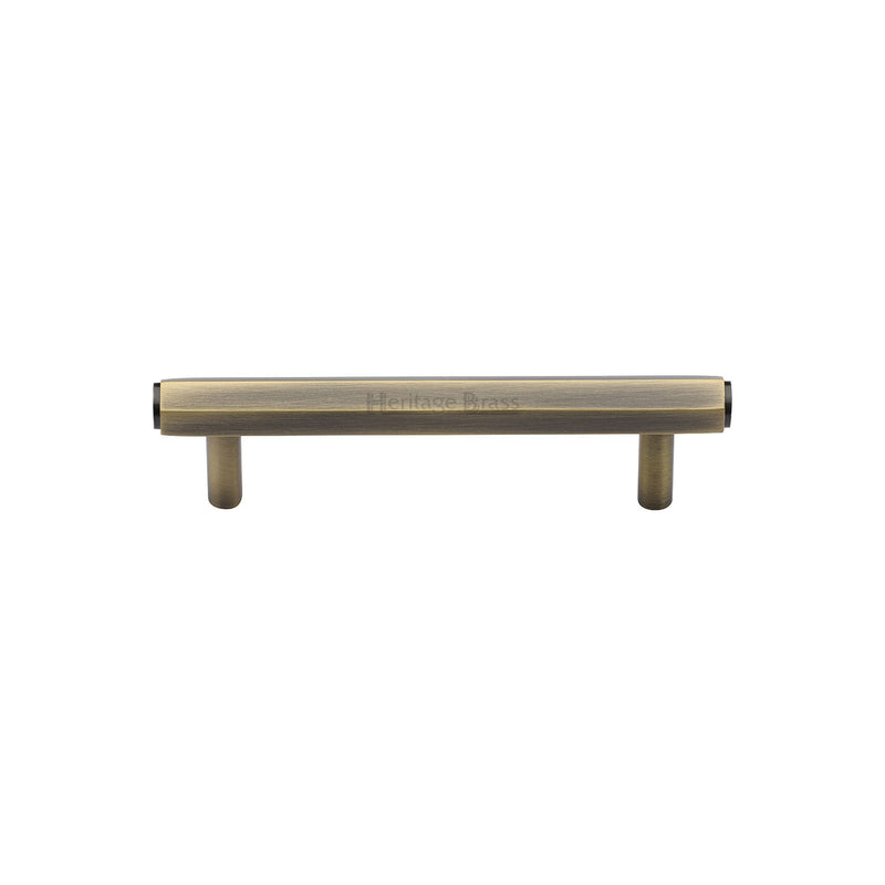 Heritage Brass Hexagon Profile Cabinet Pull Handle