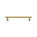 Heritage Brass Hexagon Cabinet Pull Handle with Rose