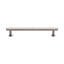 Heritage Brass Hexagon Cabinet Pull Handle with Rose