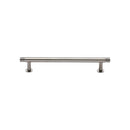Heritage Brass Contour Cabinet Pull Handle with Rose