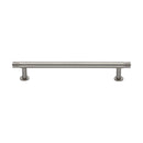 Heritage Brass Contour Cabinet Pull Handle with Rose