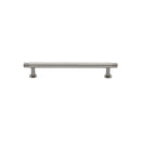 Heritage Brass Contour Cabinet Pull Handle with Rose