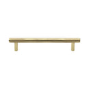 Heritage Brass Knurled Cabinet Pull Handle