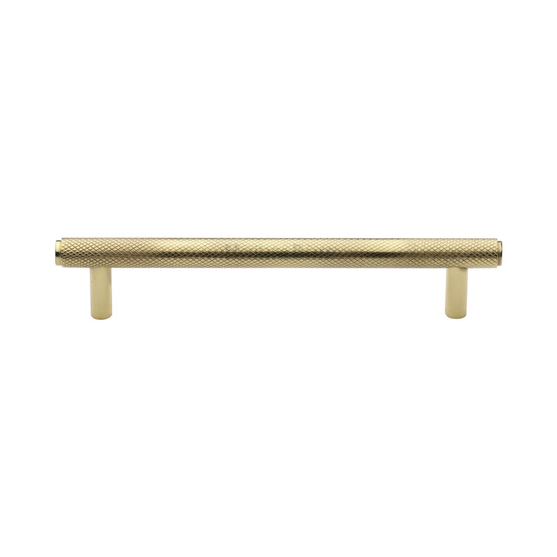 Heritage Brass Knurled Cabinet Pull Handle