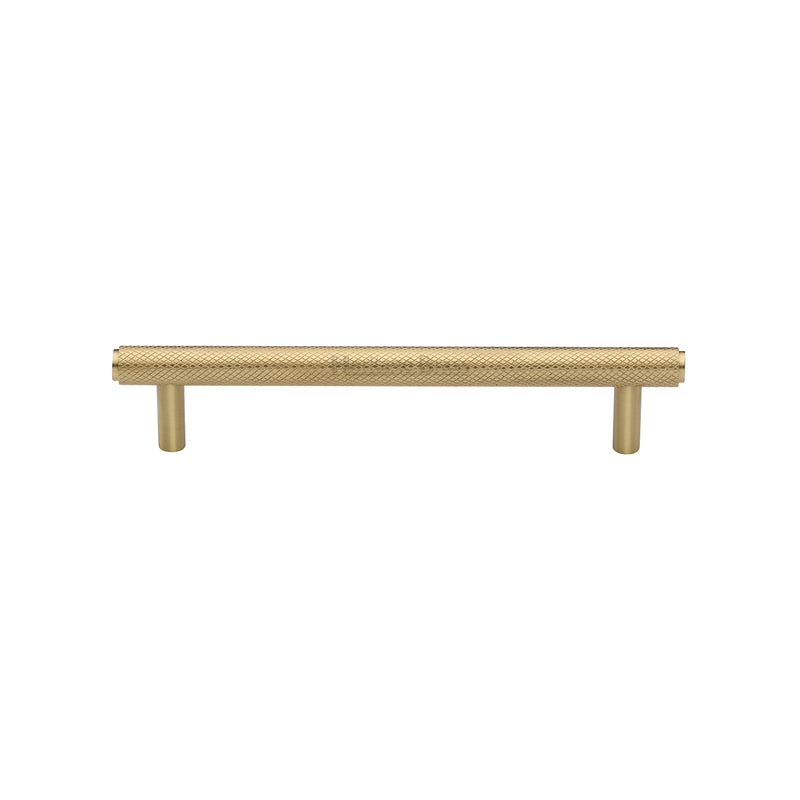 Heritage Brass Knurled Cabinet Pull Handle