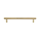 Heritage Brass Knurled Cabinet Pull Handle