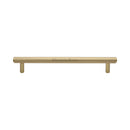Heritage Brass Knurled Cabinet Pull Handle