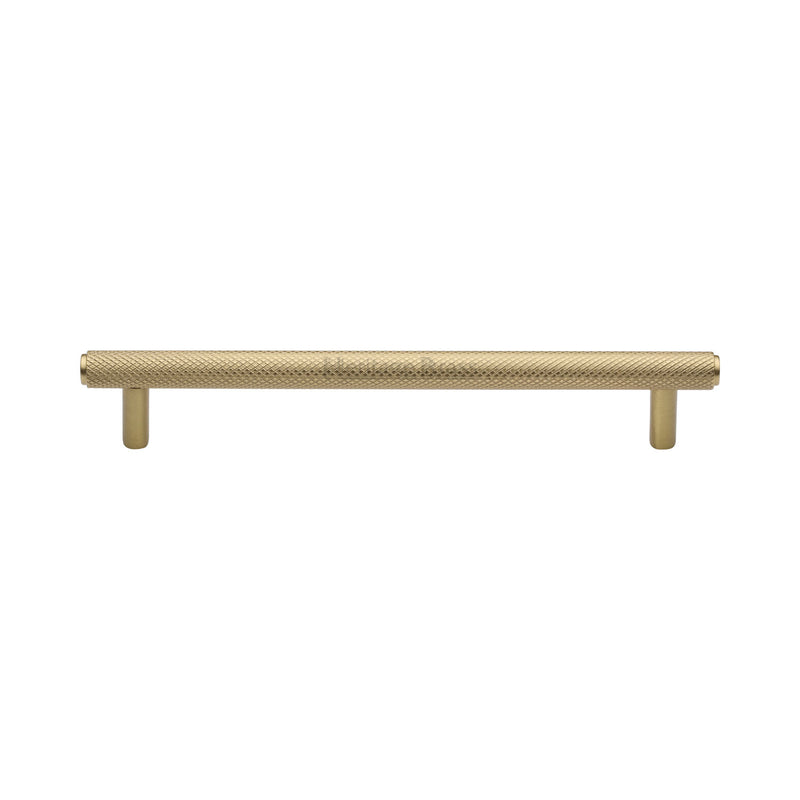 Heritage Brass Knurled Cabinet Pull Handle