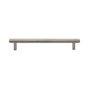 Heritage Brass Knurled Cabinet Pull Handle