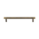 Heritage Brass Partial Knurled Cabinet Pull Handle