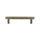 Heritage Brass Partial Knurled Cabinet Pull Handle