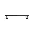 Heritage Brass Partial Knurled Cabinet Pull Handle with Rose