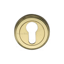 Heritage Brass Euro Profile Cylinder Escutcheon Round - V5020