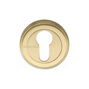 Heritage Brass Euro Profile Cylinder Escutcheon Round - V5020