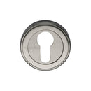 Heritage Brass Euro Profile Cylinder Escutcheon Round - V5020