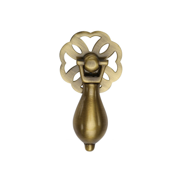 Heritage Brass Cabinet Drop Pull