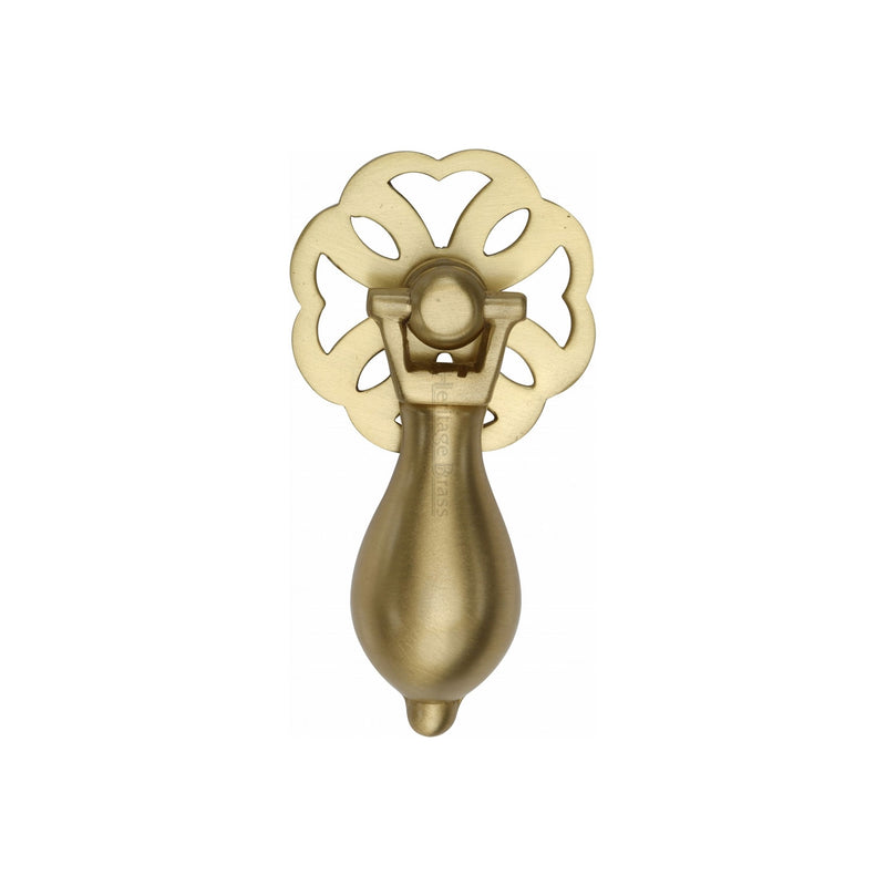 Heritage Brass Cabinet Drop Pull