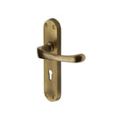 Heritage Brass Gloucester Door Handle on Plate