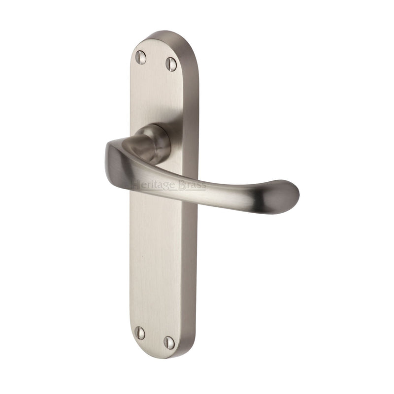 Heritage Brass Gloucester Door Handle on Plate