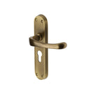 Heritage Brass Gloucester Door Handle on Plate
